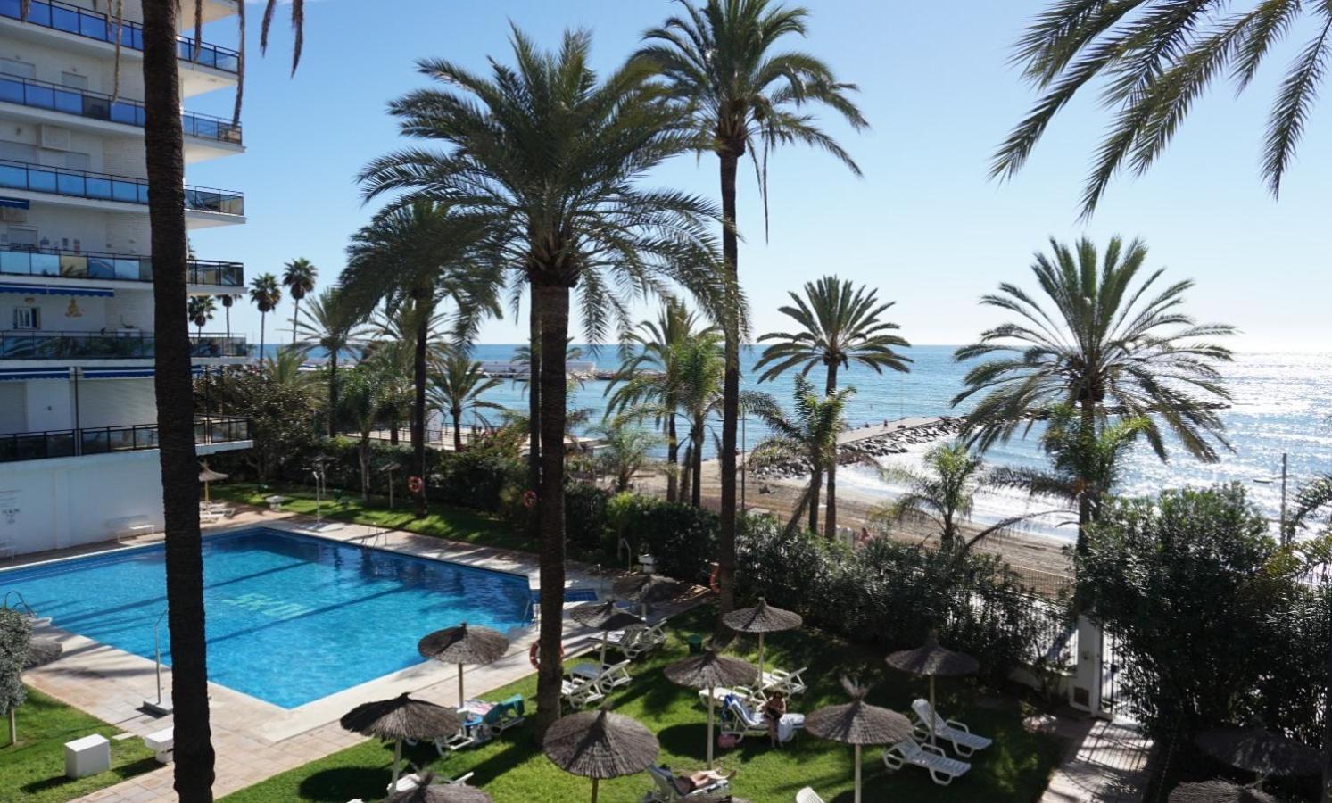 Skol 420C Fantastico 1 Dormitorio Primera Linea De Playa Marbella Exterior foto