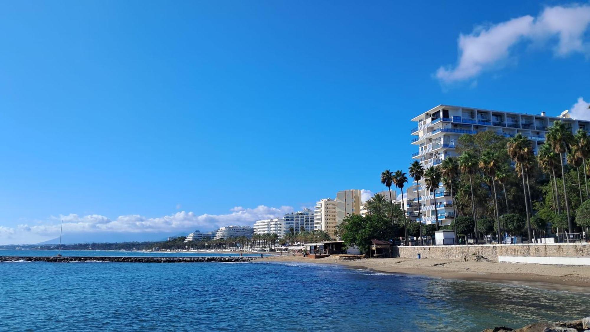 Skol 420C Fantastico 1 Dormitorio Primera Linea De Playa Marbella Exterior foto